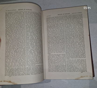 History of Scotland By Thomas Wright Vol I&II London Printing & Publishing Co.13