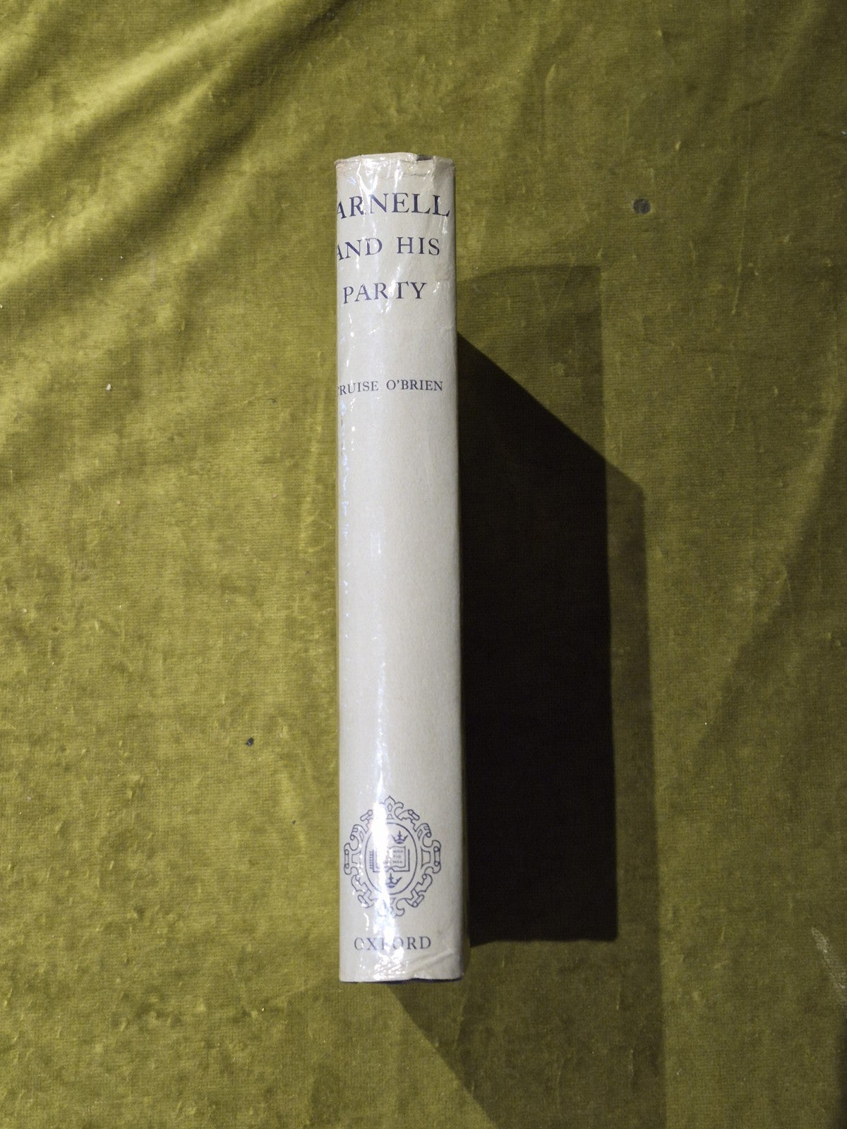 Parnell And His Party 1880-90 - Conor Cruise O'Brien - 1968 Corrected Ed. HB DJ2