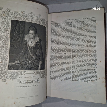History of Scotland By Thomas Wright Vol I&II London Printing & Publishing Co.18
