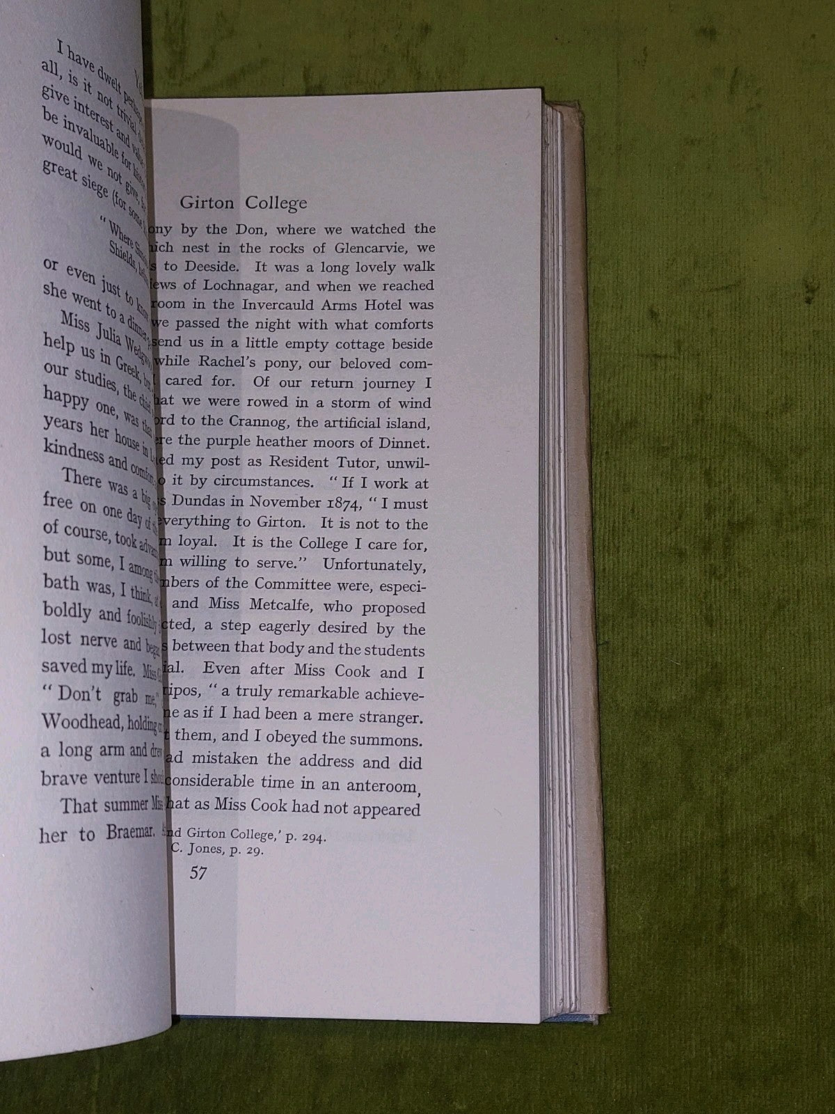 Yellow Leaves : Memories Of A Long Life By Louisa Innes Lumsden (1933) 1st Ed Hb5