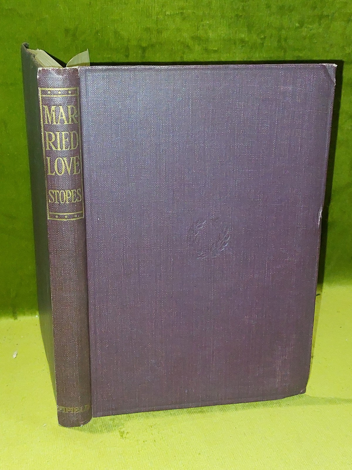 Married Love (1919 Sixth Impression) Marie Stopes0