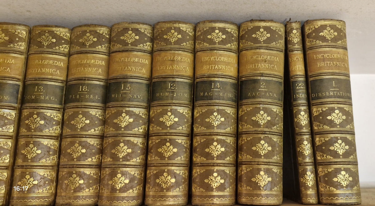 Encyclopedia Britannica full set Eighth Edition 1860 22 Volumes3