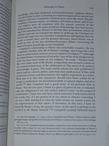 Orthodoxy and Enlightenment: George Campbell in the Eighteenth Century (2001)5