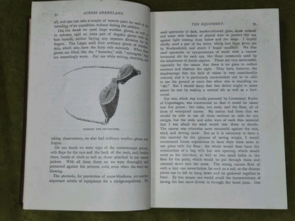 The First Crossing of Greenland Longmans Fridtjof Nansen 1897 New Edition7