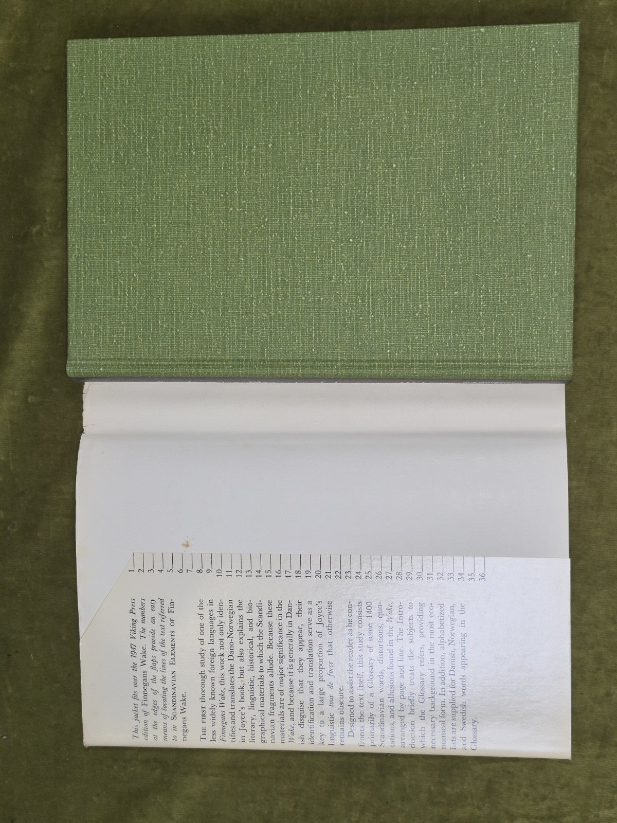 Scandinavian Elements of Finnegans Wake Dounia Bunis Northwestern 19652