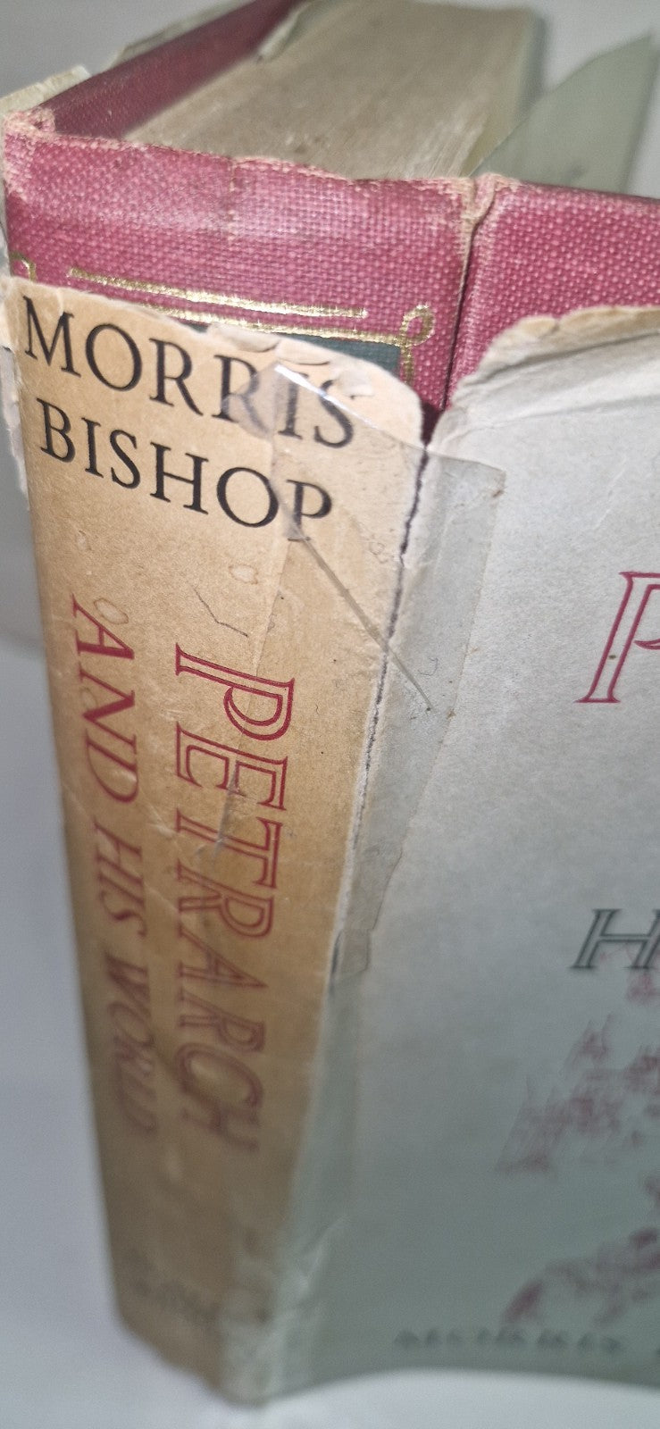Petrarch and his world (1964) By Morris Bishop 1st Ed Hb Book1