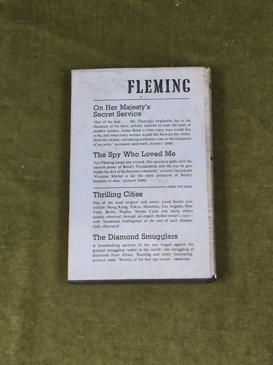 From Russia with Love - Ian Fleming , Jonathan Cape 7th impression 1963 HB DJ1