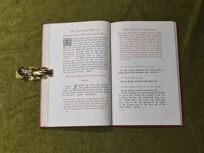 Form & Order Coronation Service King Edward VII Queen Alexandra - H. Frowde 19025