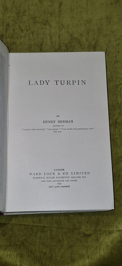 Lady Turpin (1897) Henry Herman5
