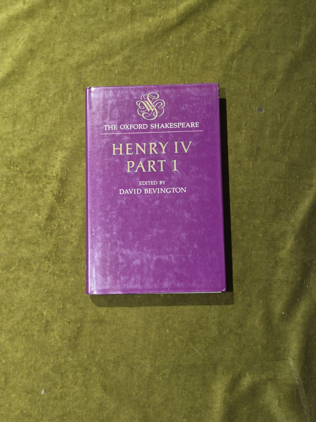 The Oxford Shakespeare - Henry IV Part 1 - Ed. David Bevington VGC HB DJ0