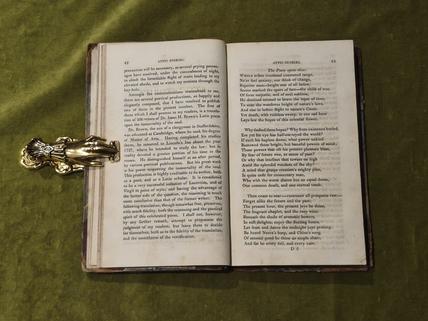 Attic Stories Or The Opinions of Edward Hazelrig Esq 2nd edition 18176