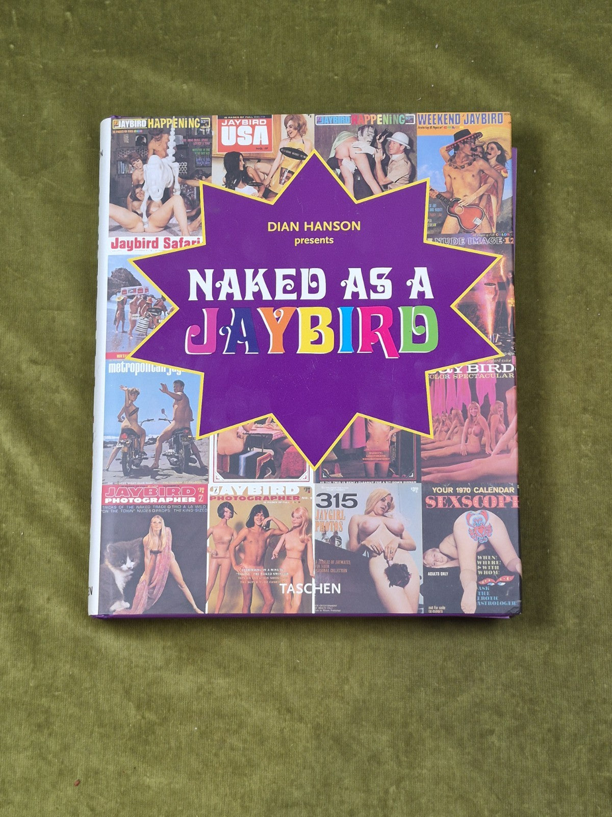 Dian Hanson Presents: Naked as a Jaybird (TASCHEN, 2002) - Complete w/ Stickers0