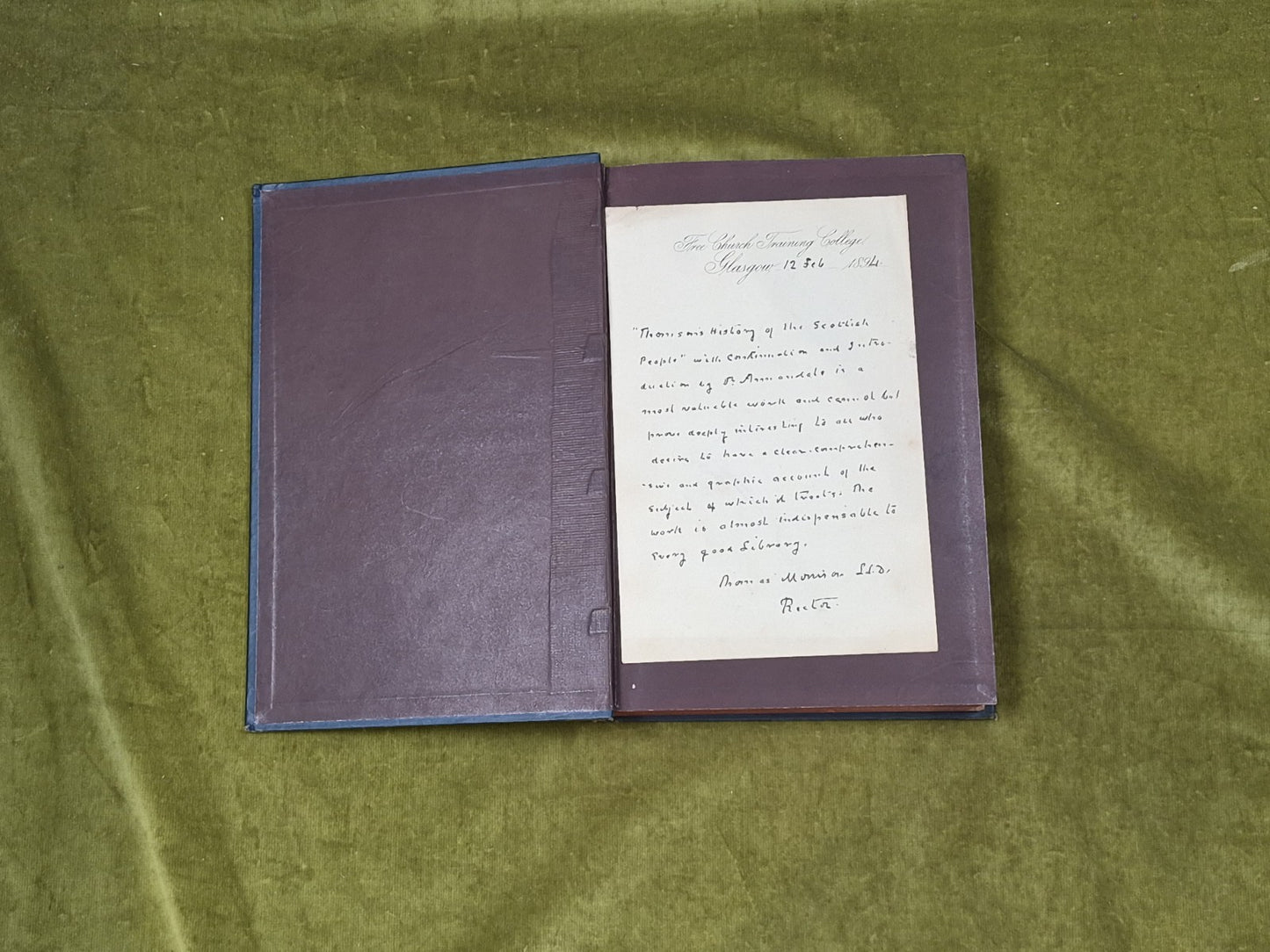 A History of The Scottish People in 6 Vols - Thomas Thomson , Blackie 18933