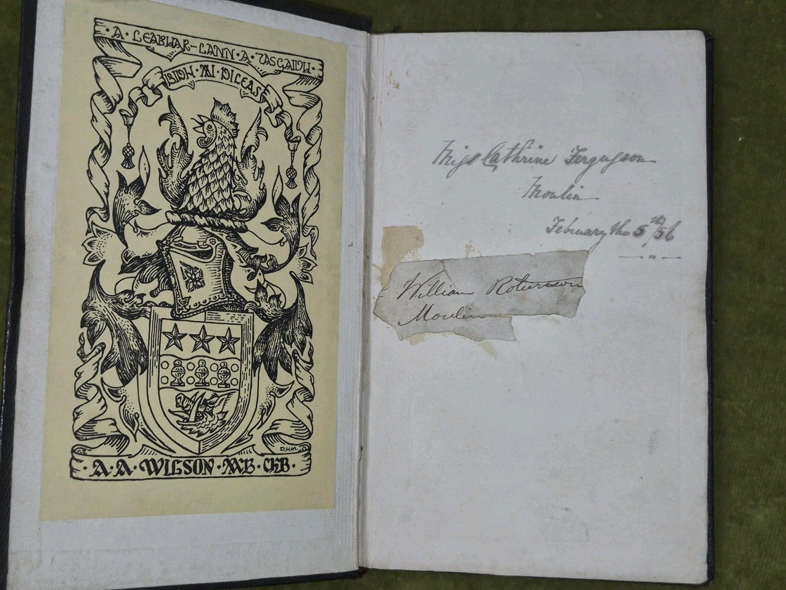 Leabhar Aideachaidh A' Chreidimh le Da Leabhar Macdhòmhnuill Gileabart 18374
