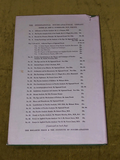 Evolution of Psychosomatic Concepts : Anorexia Nervosa (1965) [Hogarth Press] Hb2
