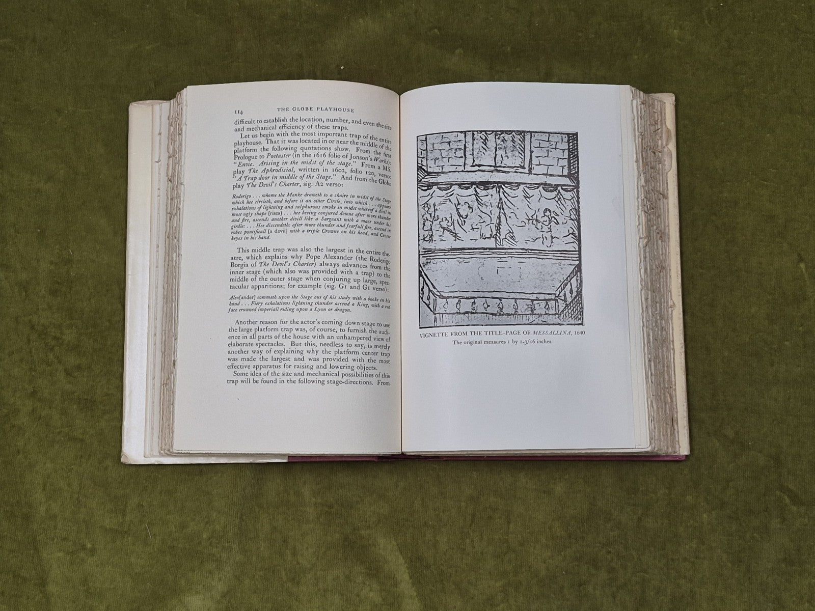 The Globe Playhouse - John C Adams, Harvard 1942 1st HB DJ5