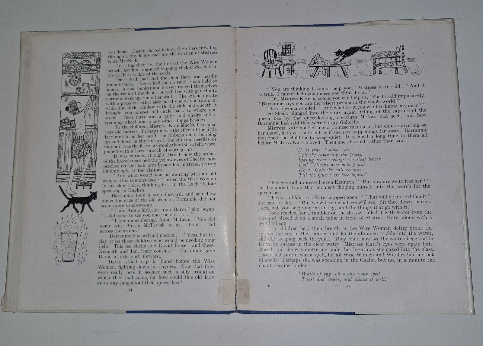 THE ENCHANTED CAPITAL OF SCOTLAND JESSIE M KING ILLUSTRATED  1945 1st Edition.13