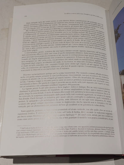 La Difesa Constiera Dello Stato Pontificio Dal Xvi Al Xix Secolo (1999) Russo Hb3