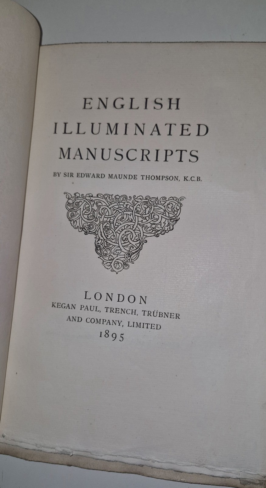 English Illuminated Manuscripts By Edward Maunde Thompson, 1895 Limited Edition 8