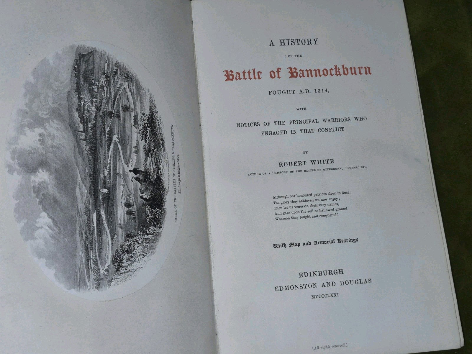 History of the Battle of Bannockburn (1871) Robert White6