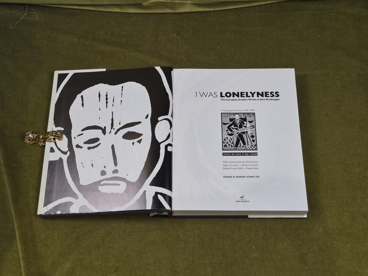 I Was Lonelyness Complete Graphic Works John Muafangejo 1992 Like New B92