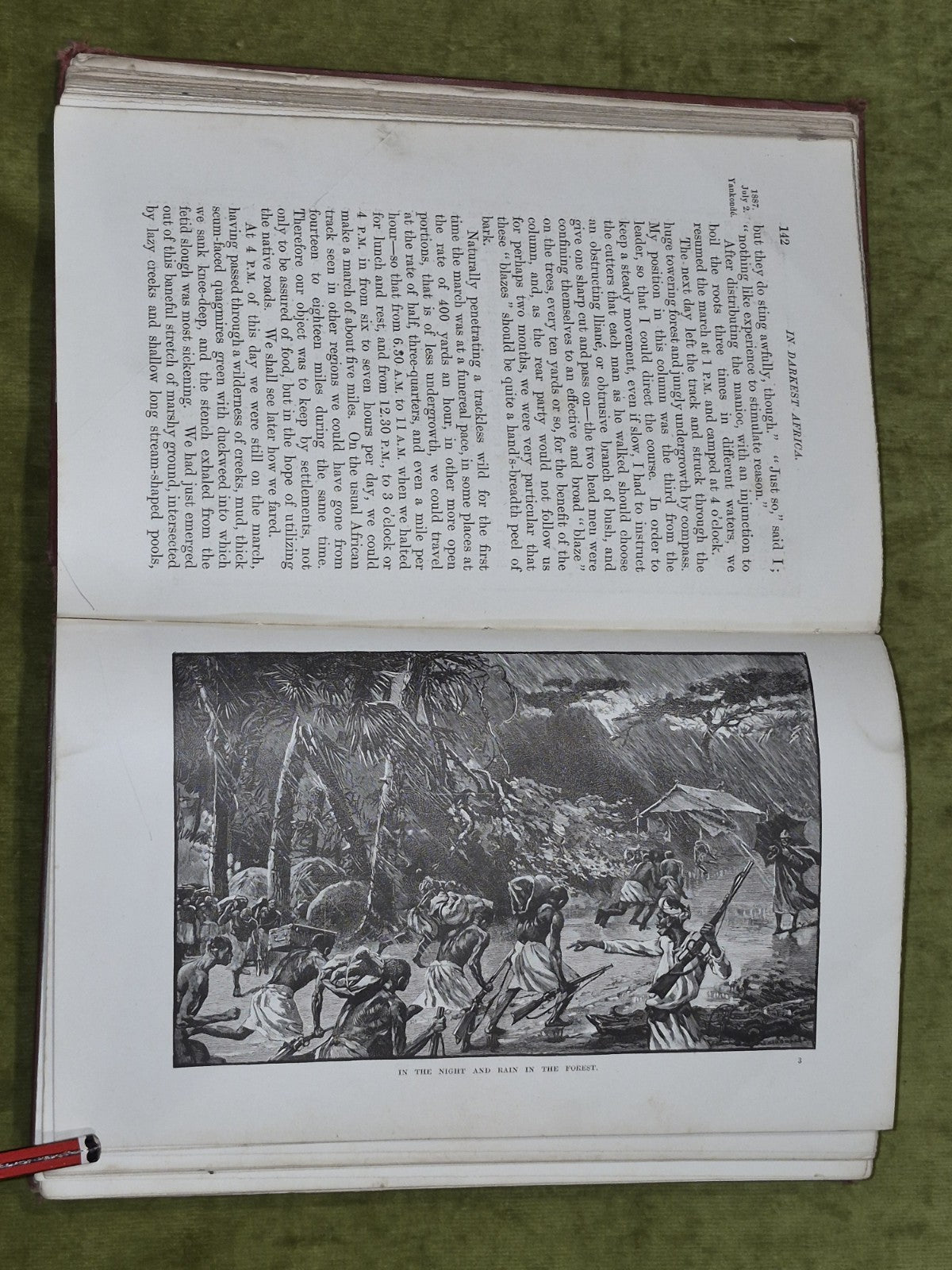 IN DARKEST AFRICA - HENRY M. STANLEY 2 Volume Edition Sampson Low Marston 1890 9