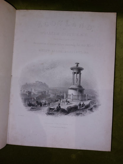 Caledonia Illustrated William Beattie Complete 2 volumes 1838 Beatties Scotland7