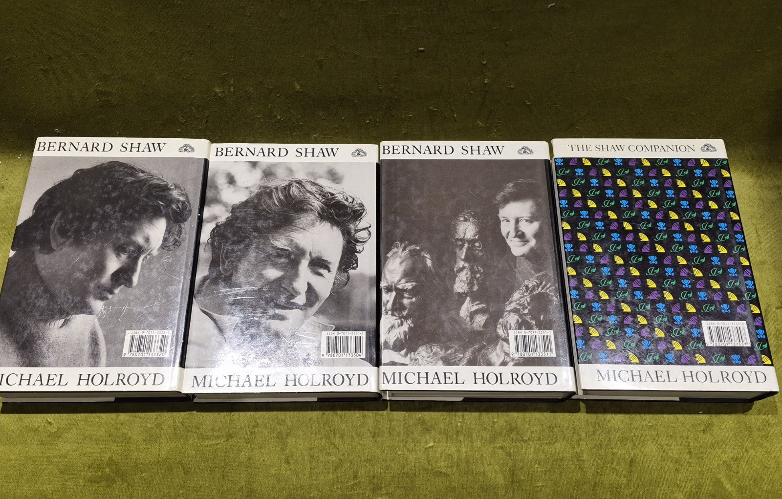 George Bernard Shaw - Michael Holroyd  - Compete 5 Volume Set Bound As 4 volumes1