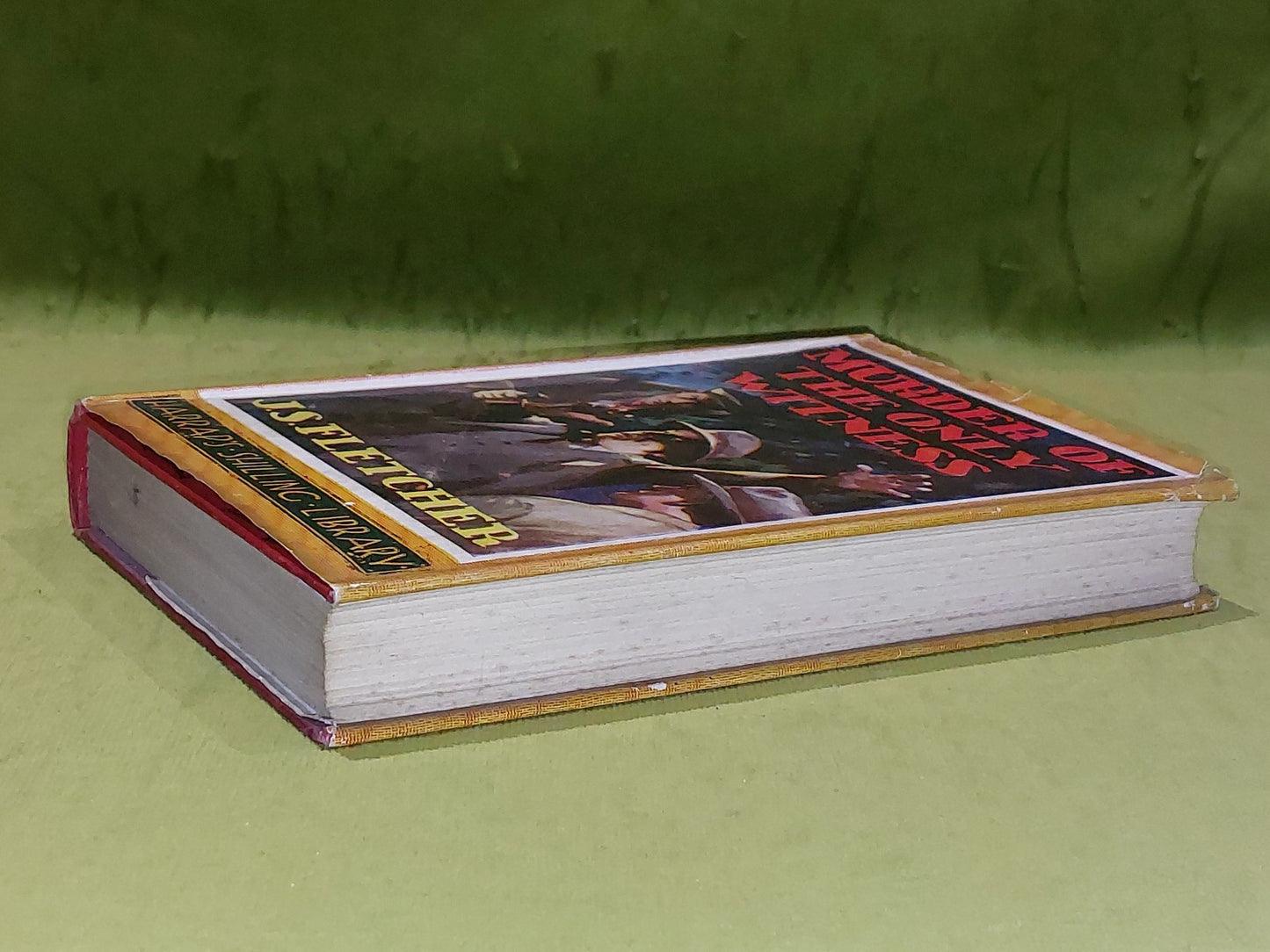 Murder Of The Only Witness by J. S. Fletcher [Harrap's Shilling Library] 1935 Hb10