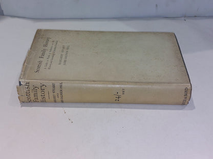 Scottish Family History By M Stuart (1930) [Oliver & Boyd] Hb Book With Dj1