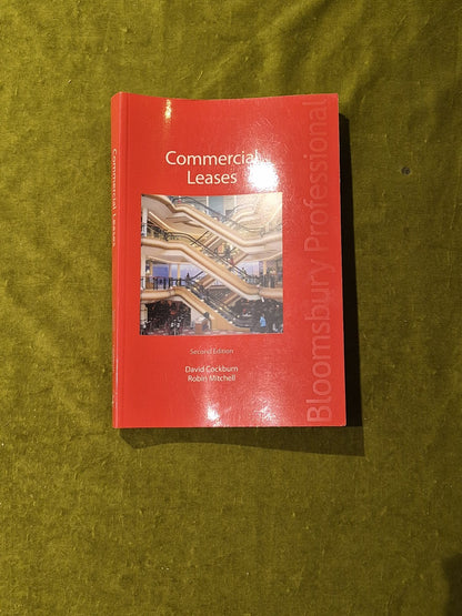 Commercial Leases 2nd Ed by D Cockburn and R Mitchell0