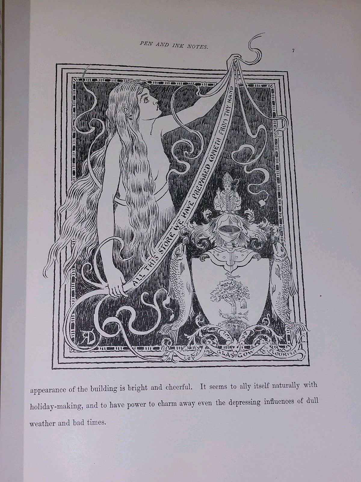 Pen And Ink Notes at the Glasgow Exhibition 1888 Raffles Davidson Robert Walker10