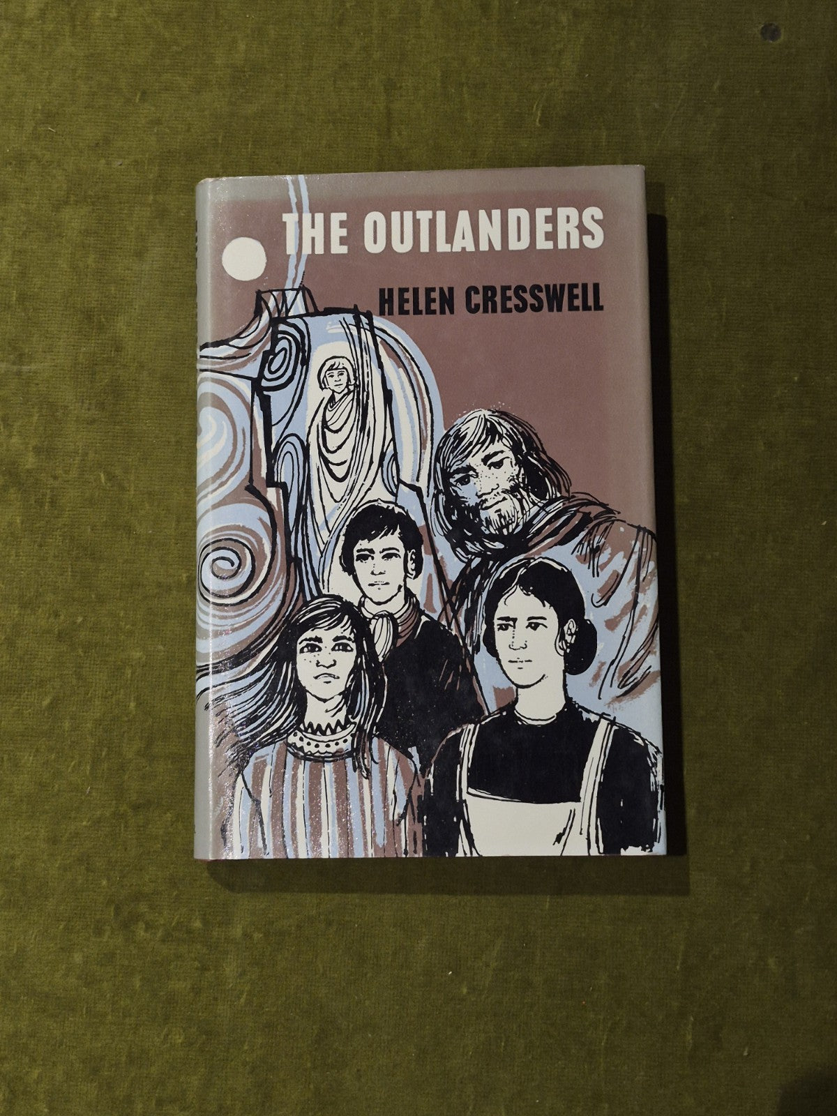 HELEN CRESSWELL - The Outlanders - Faber & Faber 2nd edition 1972 HB DJ0