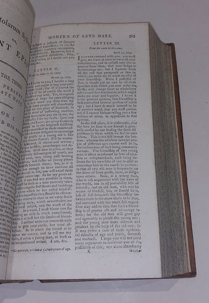 Early 19th Century Book Elegant Epistles (1807) New Improved Enlarged Ed Hb Book10
