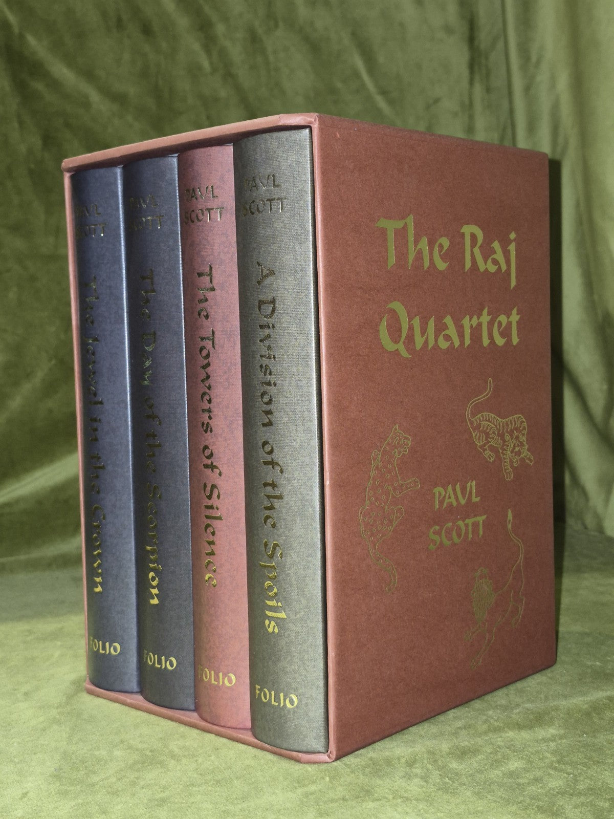 Pail Scott The Raj Quartet 4 Books Folio Society (2009)0