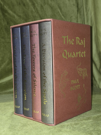 Pail Scott The Raj Quartet 4 Books Folio Society (2009)0