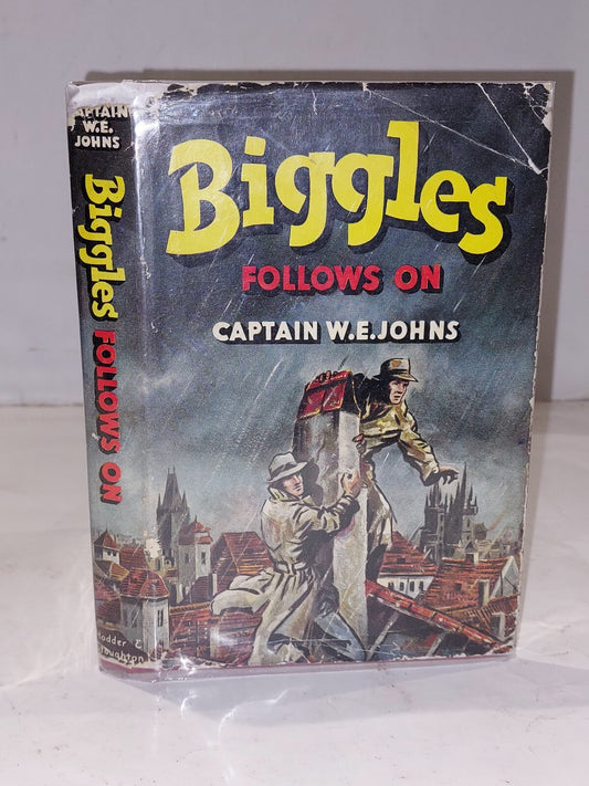 Biggles Follows On By Captain W. E. John's, 1st Edition (1952) Hb Book0