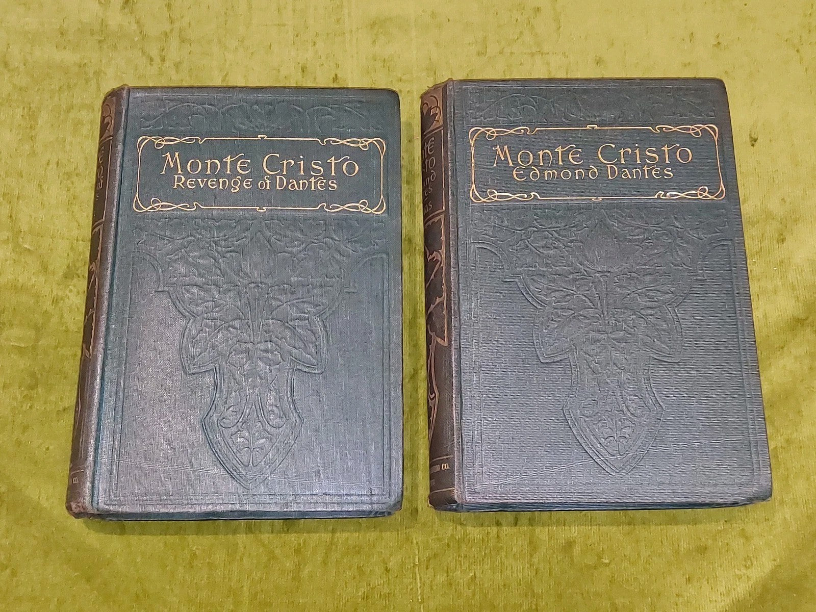 Monto Cristo : Revenge Of Dantes & Edmund Dantes By Alexander Dumas In 2 Volumes2