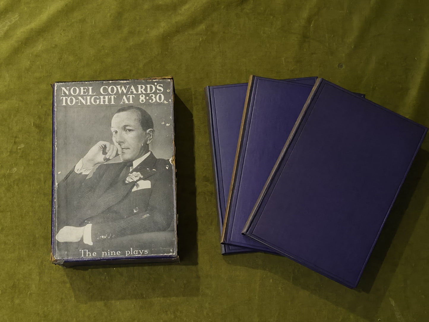 Tonight at 8:30 , The Nine Plays in 3 Volumes - Noel Coward , Heinemann 19360
