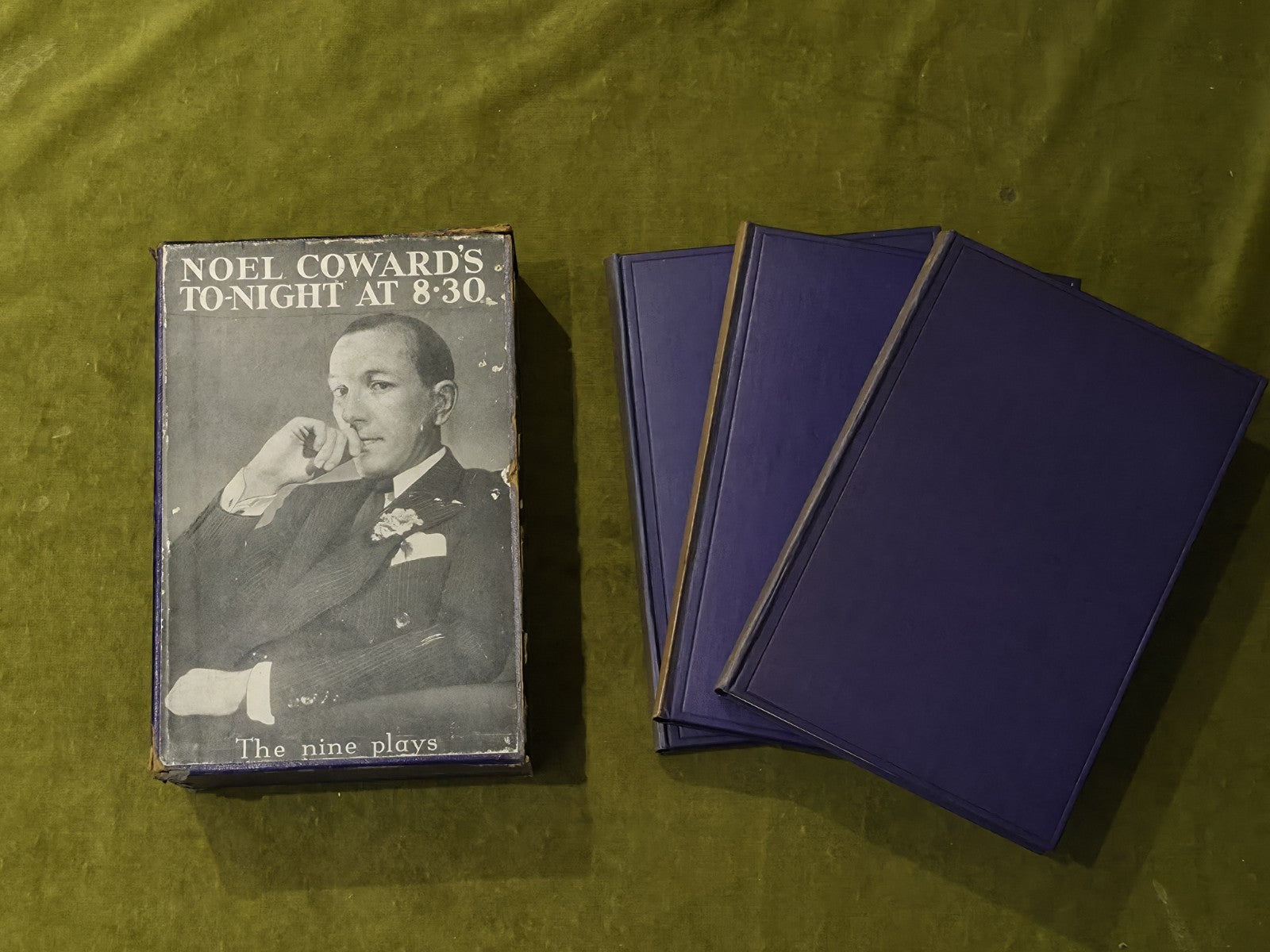 Tonight at 8:30 , The Nine Plays in 3 Volumes - Noel Coward , Heinemann 19360