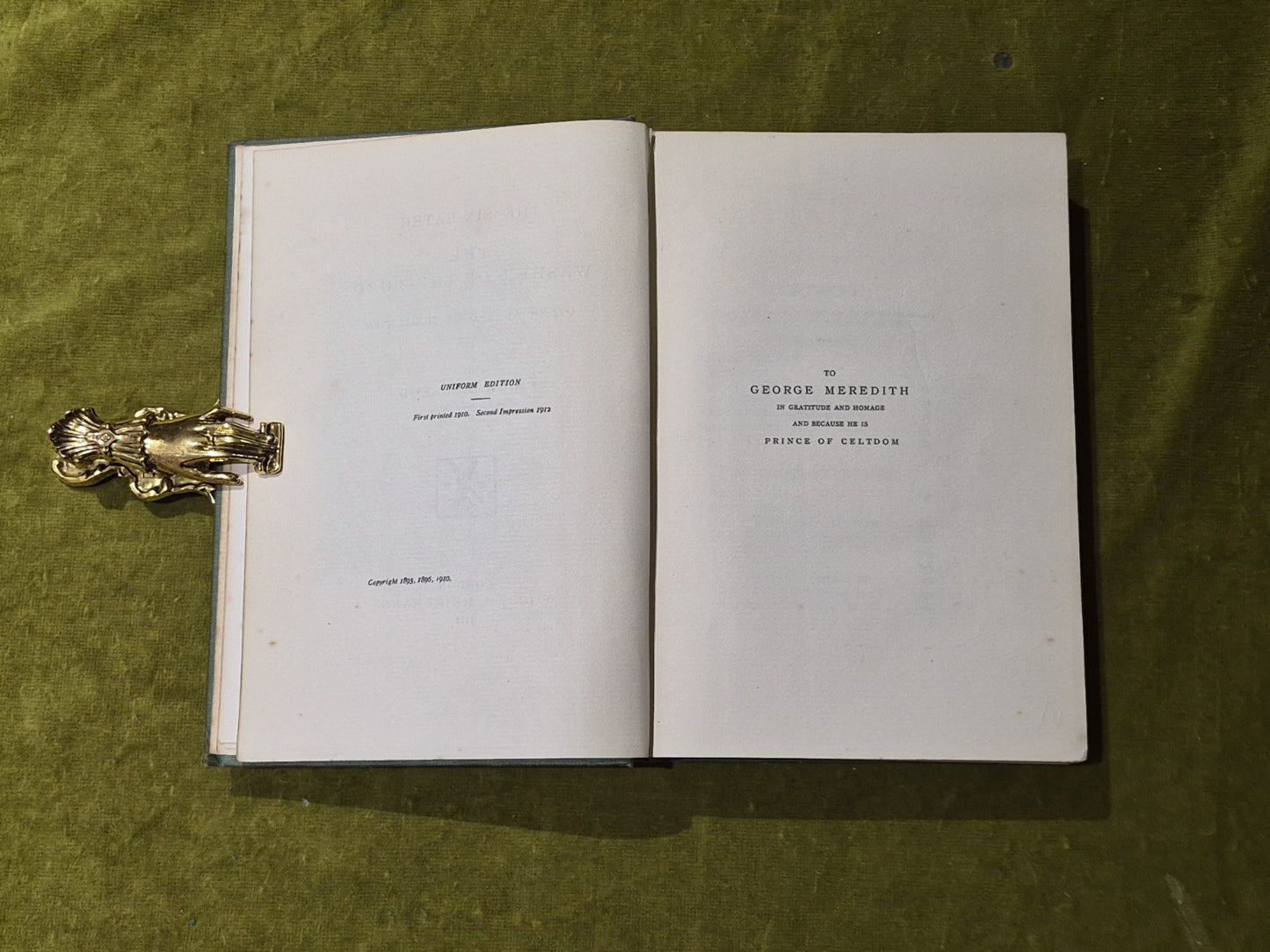 The Sin-Eater & The Washer of the Ford - Fiona Macleod Uniform Ed 19126