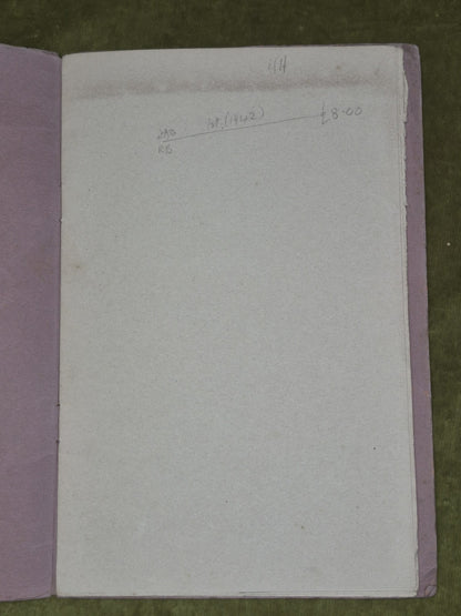 T.S. Eliot Little Gidding FIRST EDITION 1942 Soft Cover Stapled Glasgow Press2