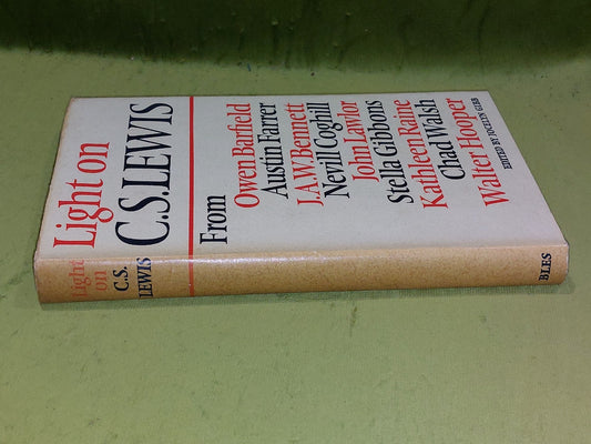 Light on C. S. Lewis, edited Jocelyn Gibb [Geoffrey Bles] 1st edition 1965 HB DJ1