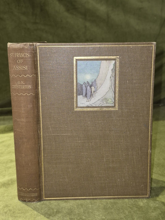 St. Francis of Assisi by G.K. Chesterton Hodder & Stoughton 1926 Cayley-Robinson0