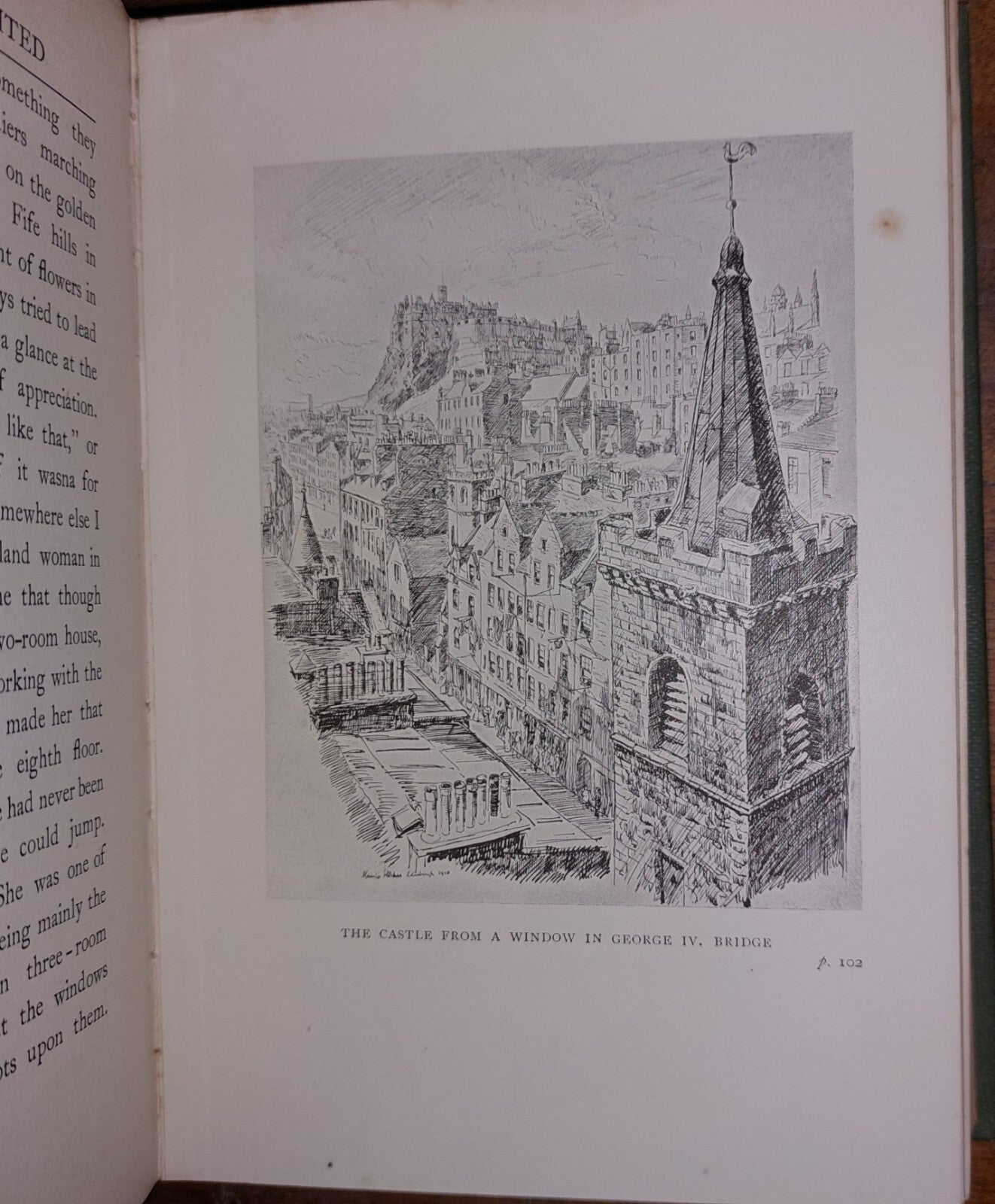 1913 2nd EDITION EDINBURGH REVISITED JAMES BONE & HANSLIP FLETCHER HARD COVER VG18