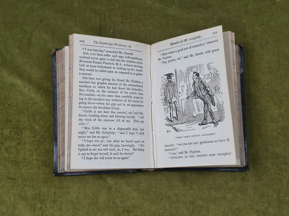 Martin Legrand & Phiz - The Cambridge Freshman / Mr Golightly , Diprose Bateman6