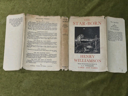 The Star Born Henry Williamson Tunnicliffe Wood Engravings First 19332