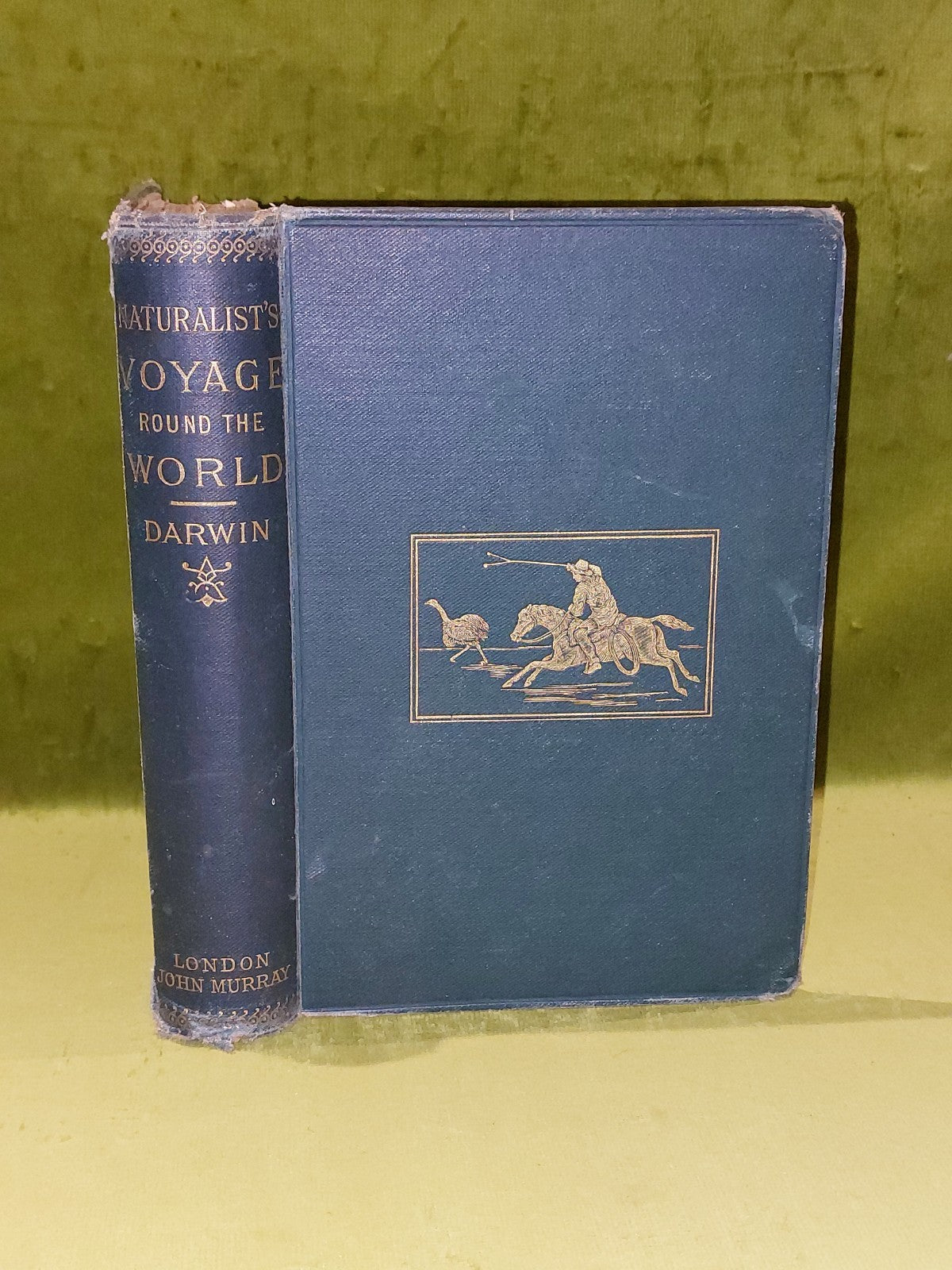 CHARLES DARWIN NATURALIST'S VOYAGE AROUND THE WORLD 1890 EDITION0