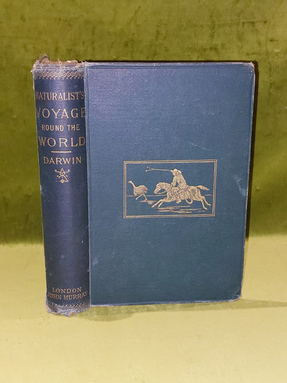CHARLES DARWIN NATURALIST'S VOYAGE AROUND THE WORLD 1890 EDITION0