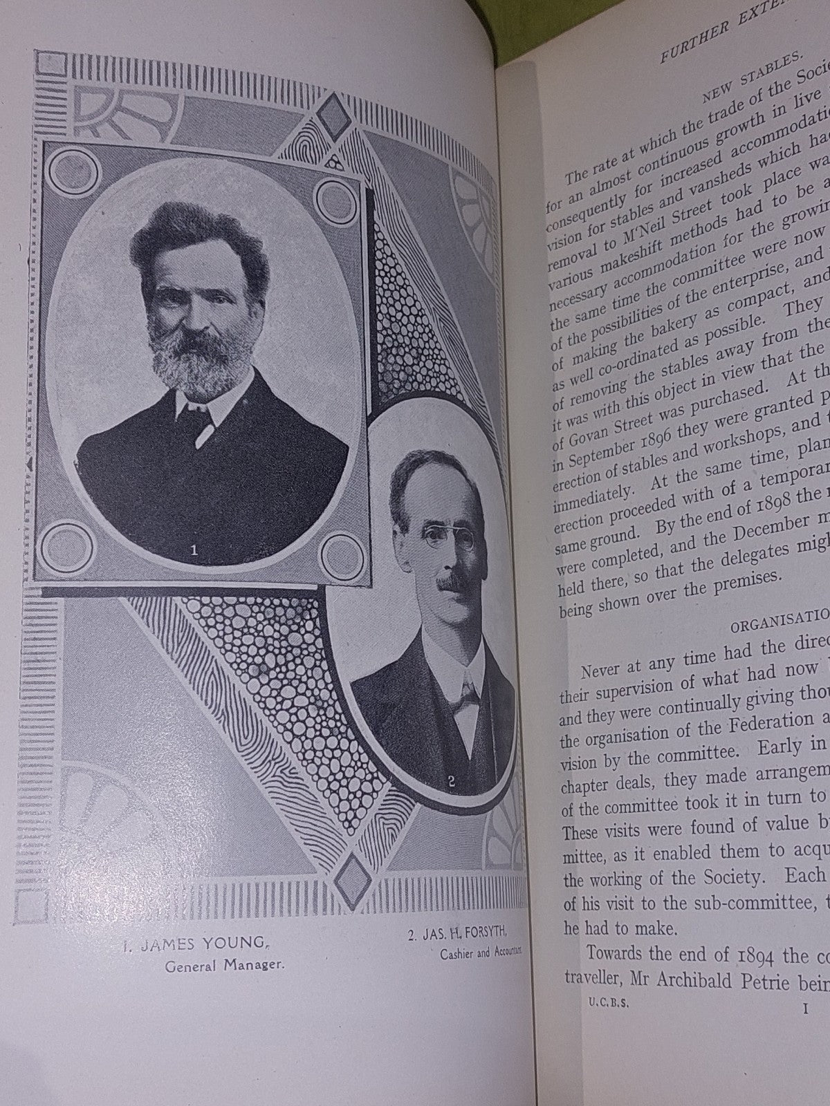 History of the United Cooperative Baking Society By William Reid 1920 1st Ed Hb4